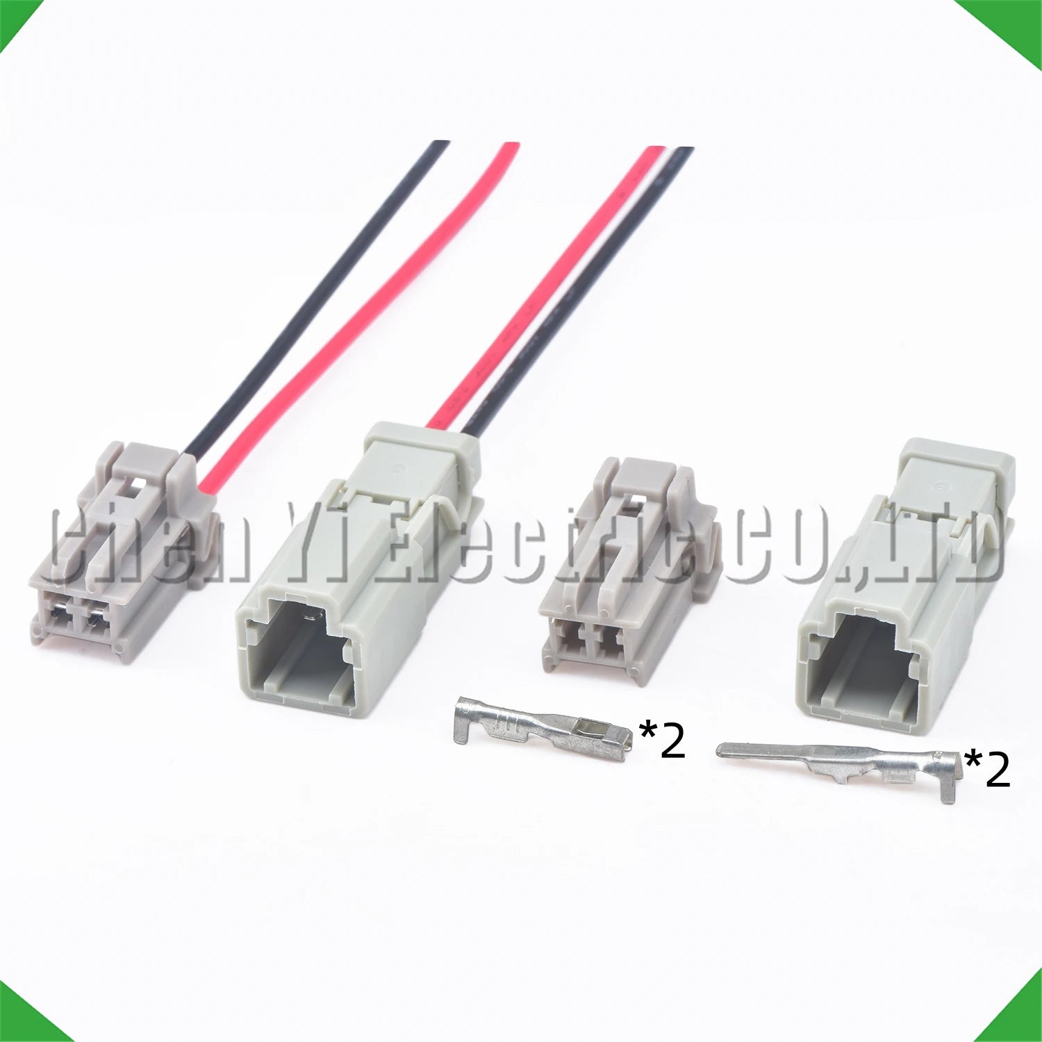 2-Pin Wire Harness Harness Waterproof Socket Trunk Brake signals Connector Honda