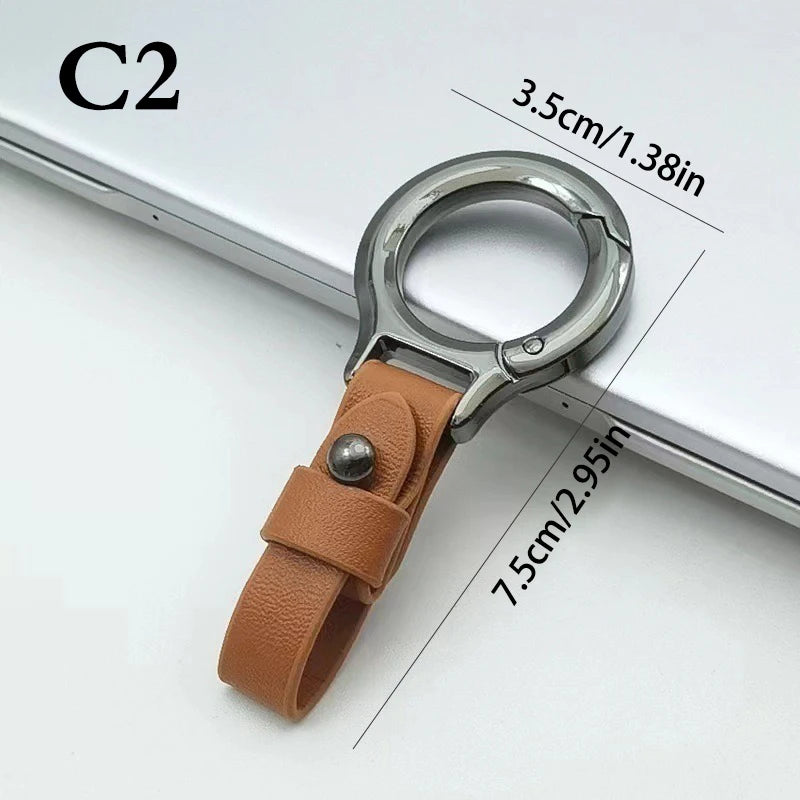 Car Key Chain Pendant Men And Women Personality Creative High-end Simple Waist Hanging Car Chain Ring Pendant Anti-scratch Wear