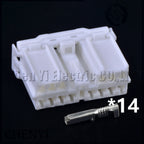 14 Pin Automotive connector Audio Galant Power Window harness Plug 7123-8346 PB305-14010 MG610406 7122-8346 13627095 MG620407