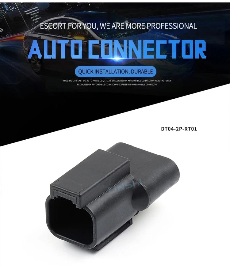 DT04-2P-RT01/DT04-2P-RT02 Automotive wiring harness connector with diode male connector