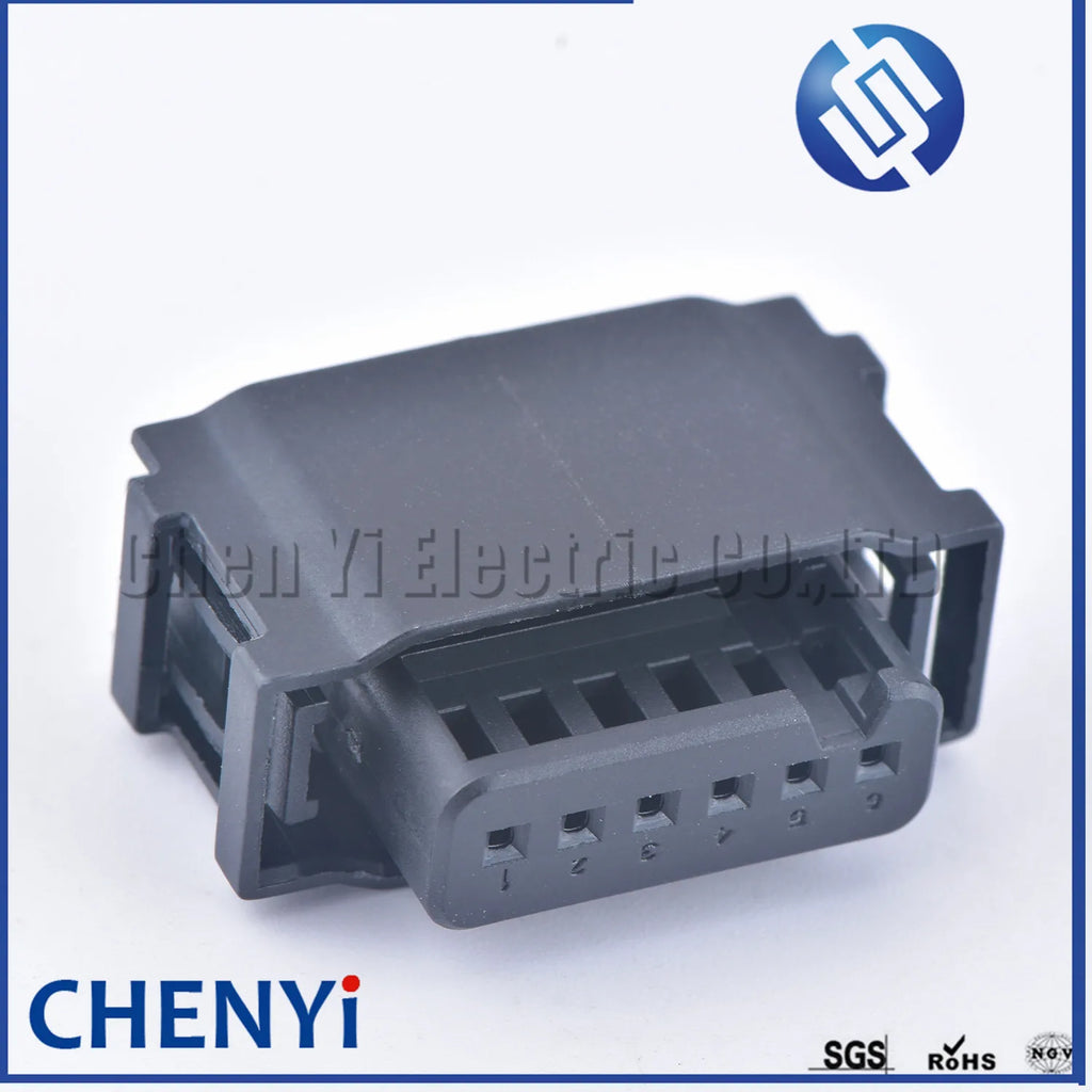 6 Pin female auto waterproof connector 872-665-001 radar sensor Reversing radar electric eye blind spot module plug