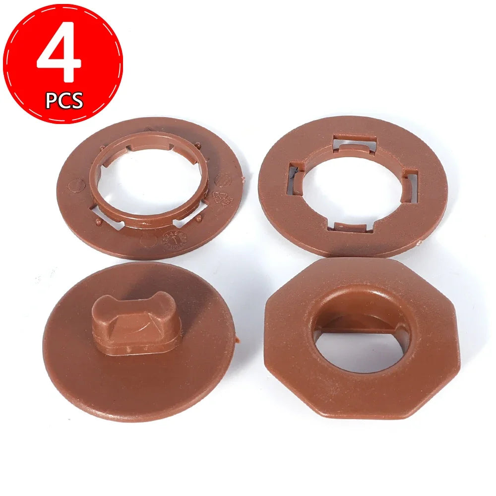 Car Floor Mat Clips Holder Grip Carpet Fixing Clamp Buckle Double Layer fFoot Pad Rotary Fastener Anti Skid Retainer Resistant