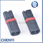 2 Sets 2 Pin female Automotive Waterproof Connector Turn Signal Light Wire harness Plug