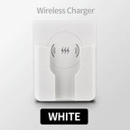 15W Wall Mount Wireless Charger, Qi Universal Fast Charging Panel for iPhone & Android, Flush AC 110–220V In-Wall Phone Charger