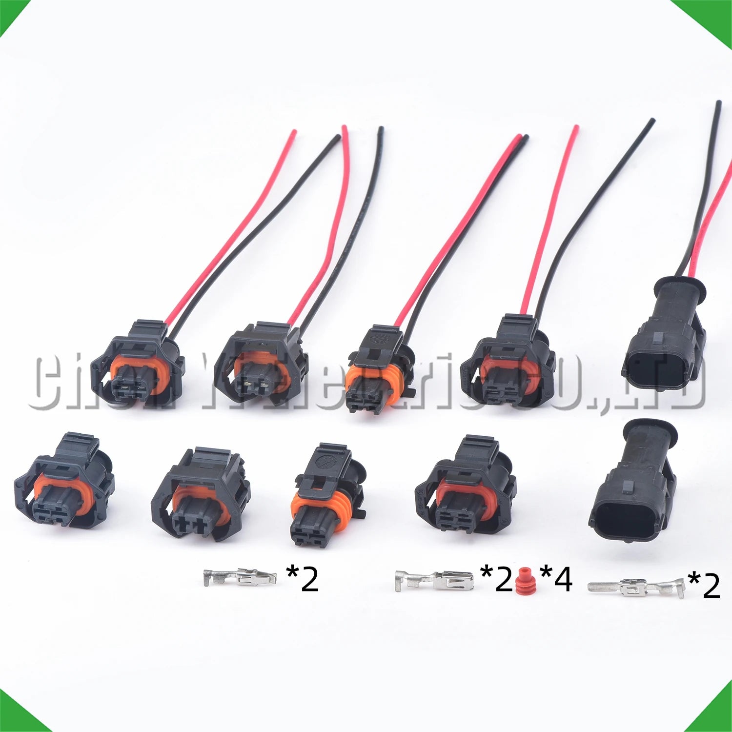 2-Pin Connector Connector Automobile Connector Diesel Common Injector sensor