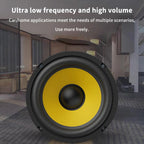 5/6/8/10 Inch Car Bass Speaker Coaxial Subwoofer HiFi Music Full Range Frequency Car Stereo Speaker For Universal Car Home Audio