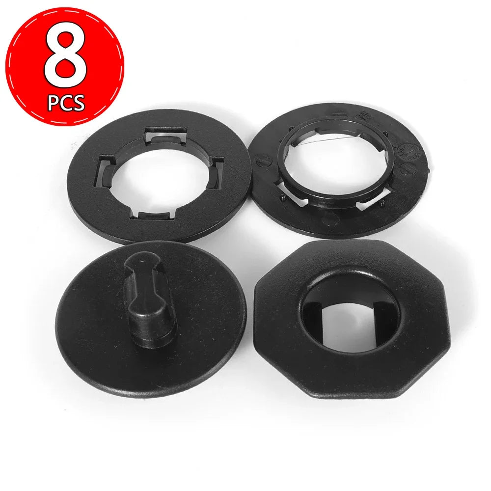 Car Floor Mat Clips Holder Grip Carpet Fixing Clamp Buckle Double Layer fFoot Pad Rotary Fastener Anti Skid Retainer Resistant