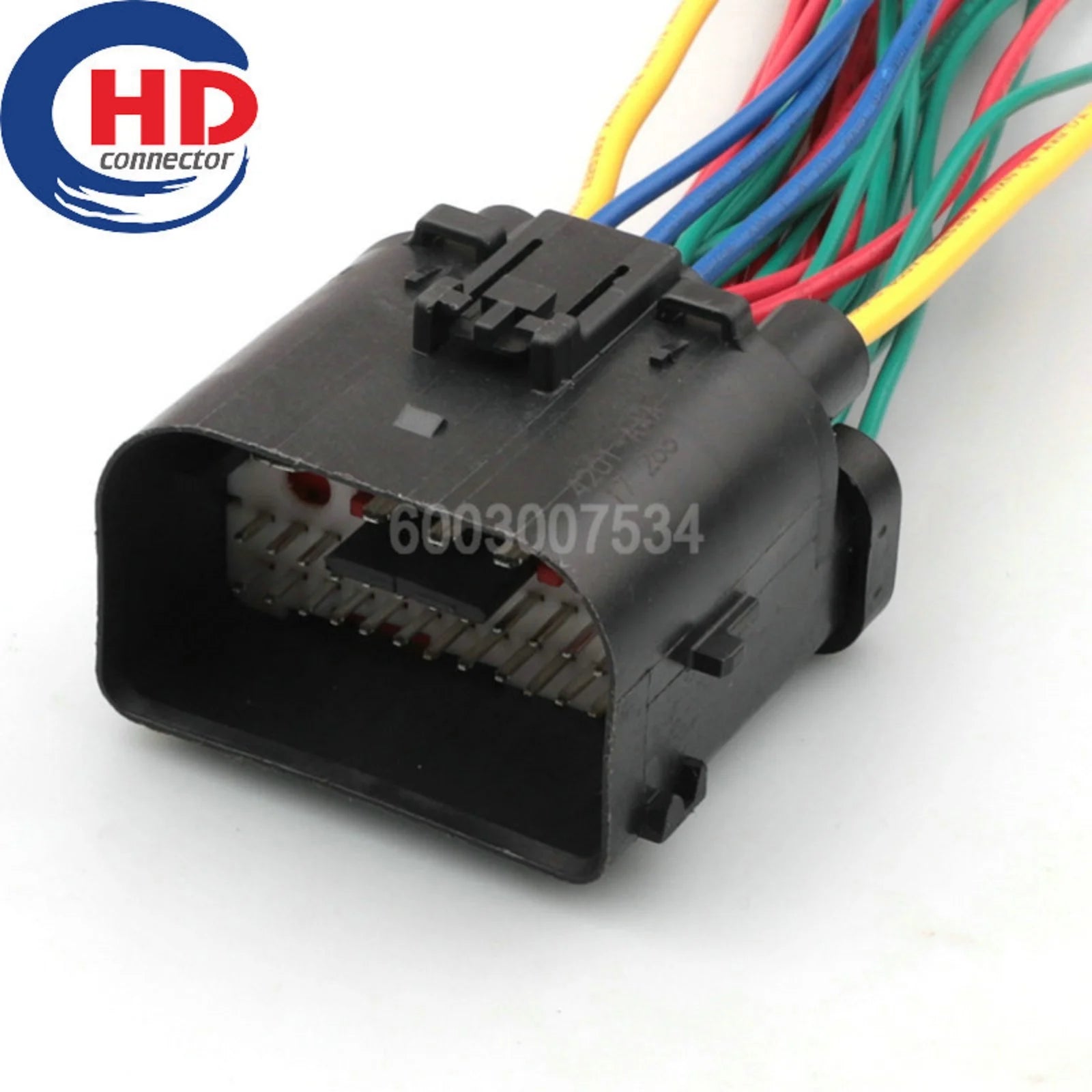 34 Pin Connector  Waterproof  Series Male Connector Cable Plug Motorcycle Electrical Harnesses Wiring Harness 1438842-1