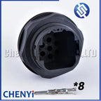 8 Pin Male or Female Waterproof Automobile Connector Electronic Plug 132008-001 132008-000 With Pins