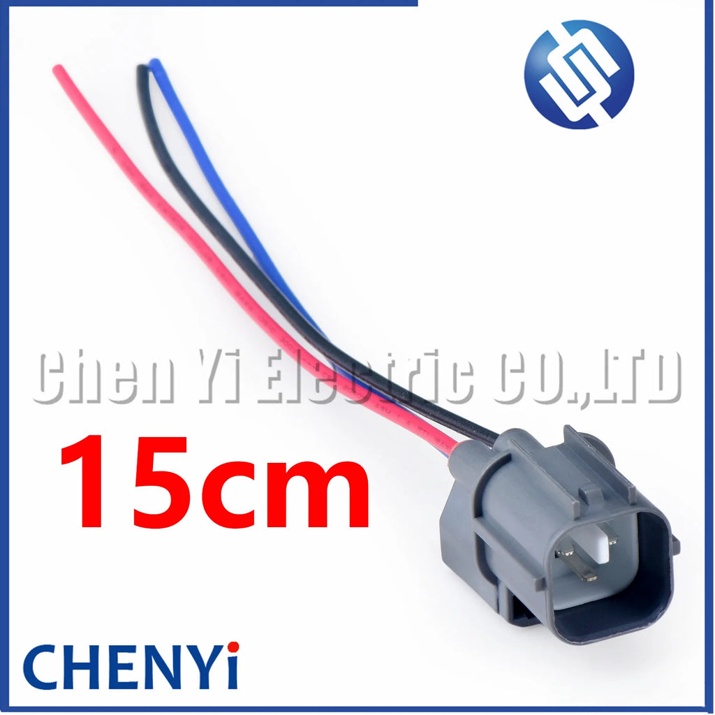 3 Pin automotive wire harness connector plastic plug 6181-0072 6189-0131 For Excavator sensor solenoid valve Yamaha OBD2