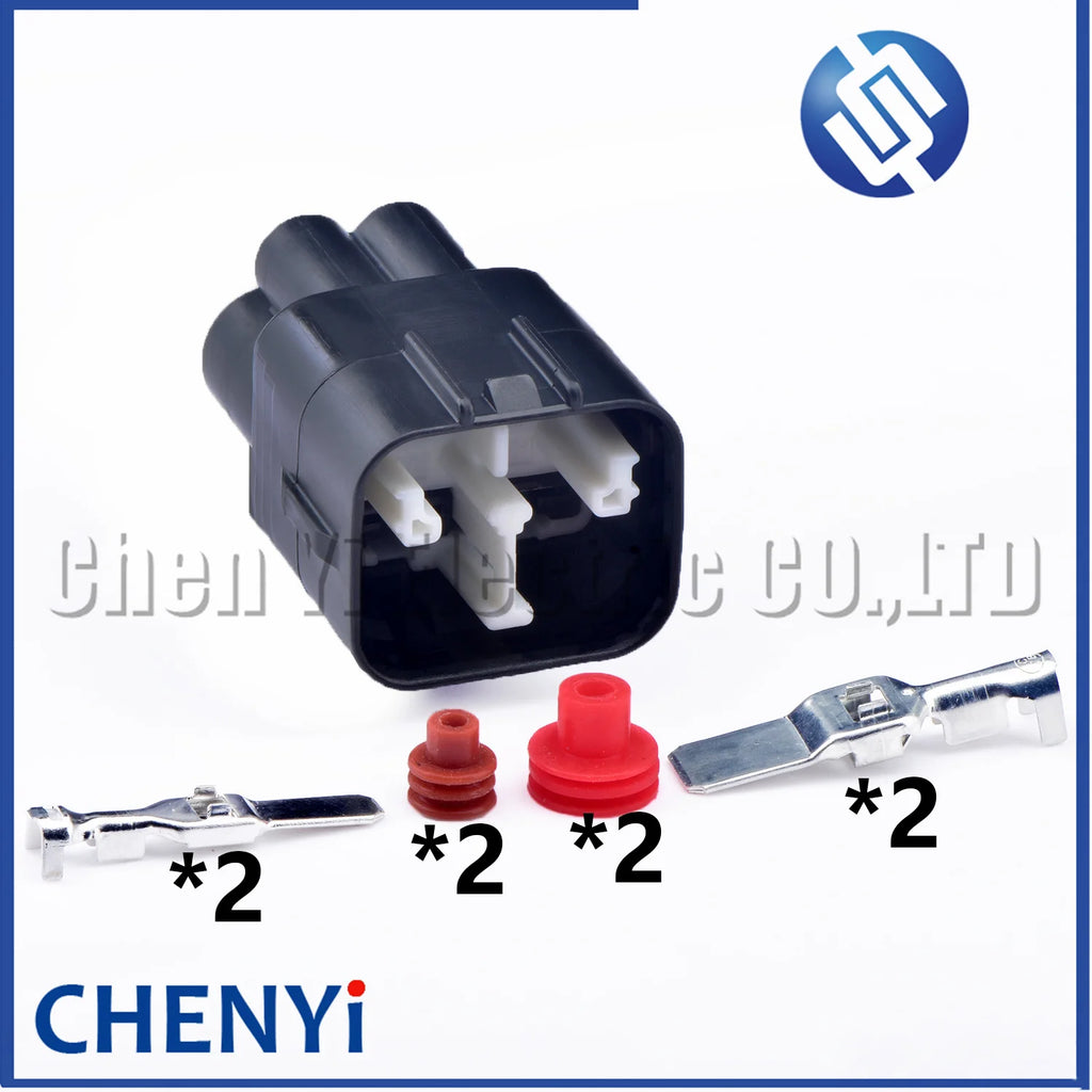 4 Pin Automotive waterproof connector Engine body plug 90980-11139 90980-11138 7283-7046-30 7282-7046-30 For Toyota landcruiser