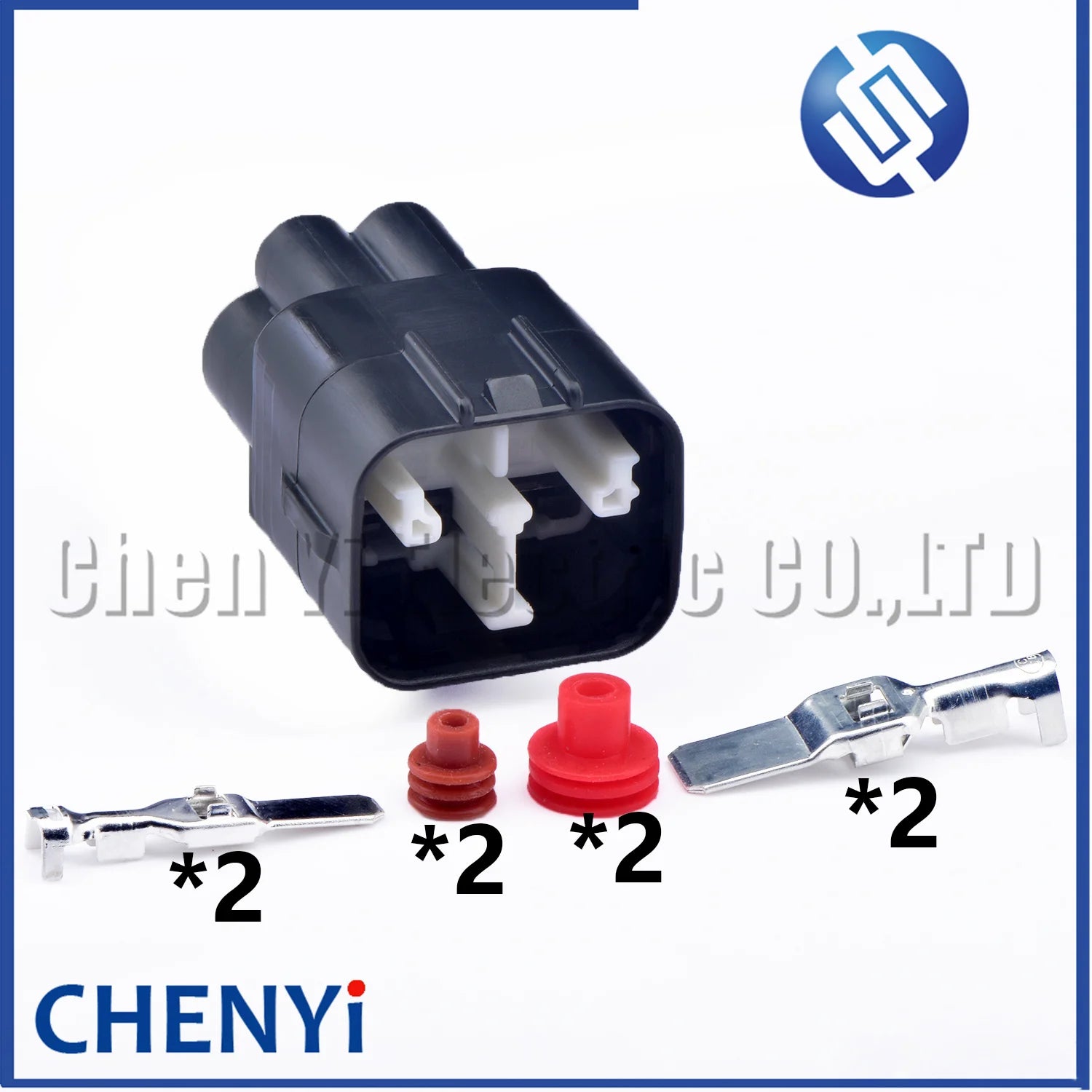 4 Pin Automotive waterproof connector Engine body plug 90980-11139 90980-11138 7283-7046-30 7282-7046-30 For Toyota landcruiser