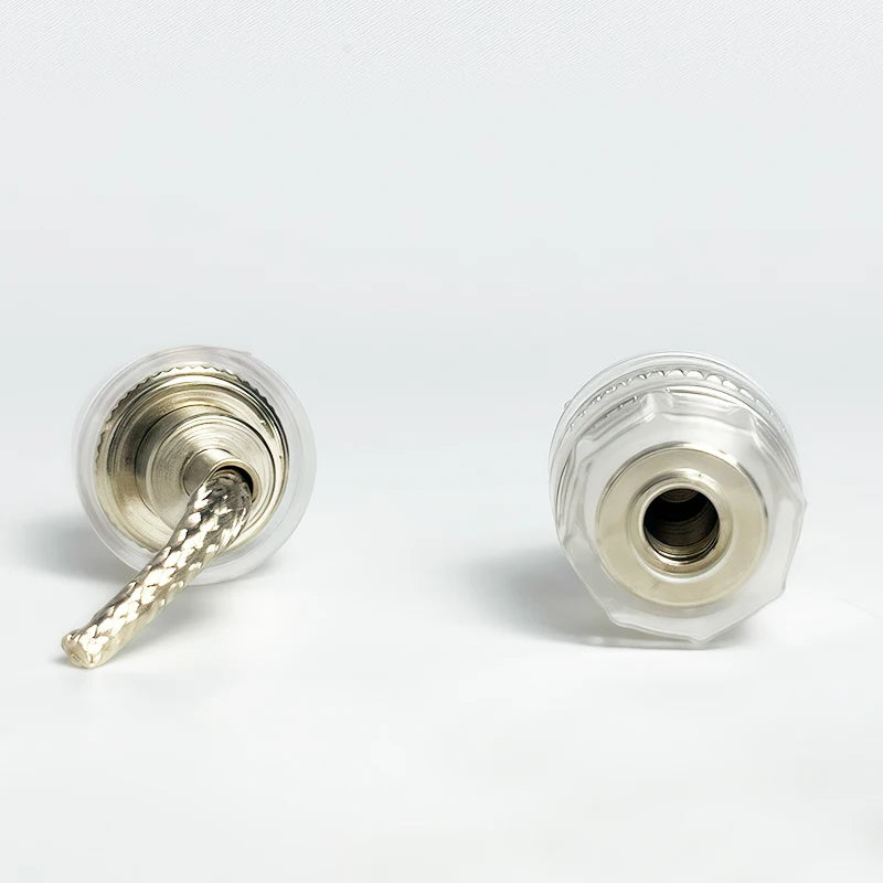 4/10/20PCS Clear Speaker Binding Posts with Banana Plug Sockets, Gold-Plated Copper Terminals for Amplifier, HiFi,Audio Speakers