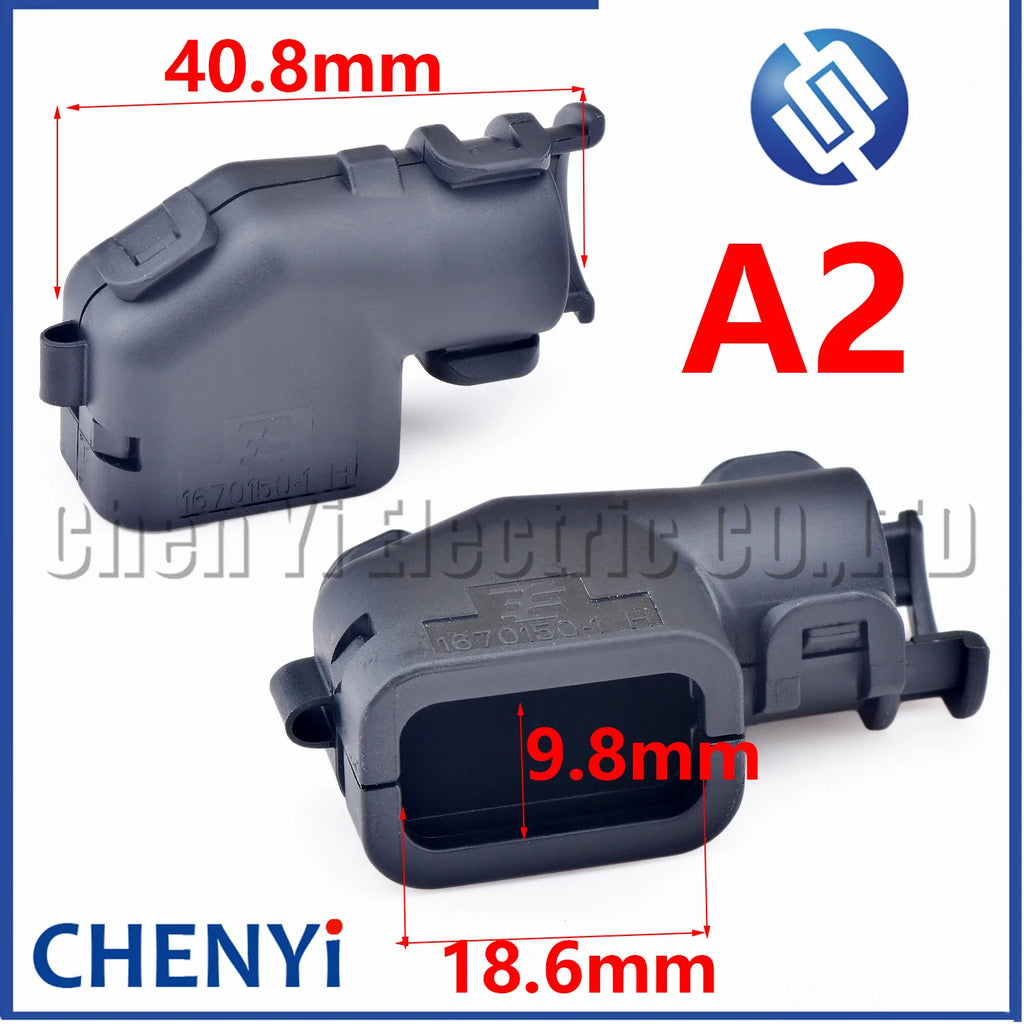 Connector electric wire back cover protective shell Fixed Wire Group Bent Tail Buckle 1670057-1 1670364-1 1563110-1 1670865-1