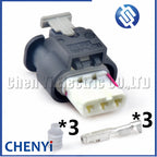 3 Pin female Automotive waterproof connector Car sensor harness plug 2-2355507-5