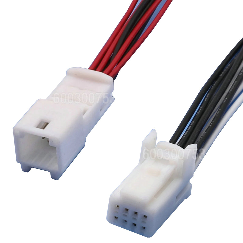 8 Pin Connector Unsealed 0.7mm Series Male Female Connectors Cable Motorcycle Electrical Harnesses Plug 1565804-1 1717103-1