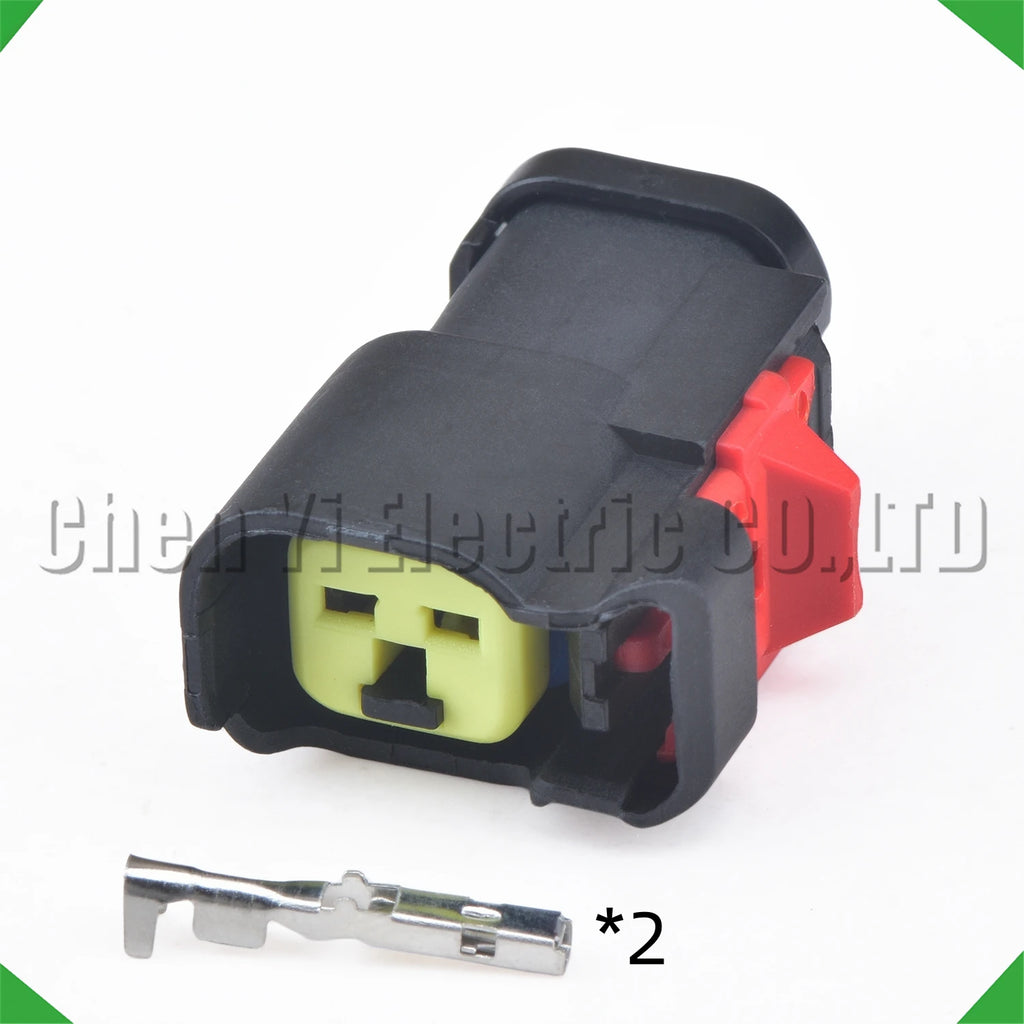 2 pin Auto Connector Rear wheel ABS wheel speed brake locking fuel injector horn engine...