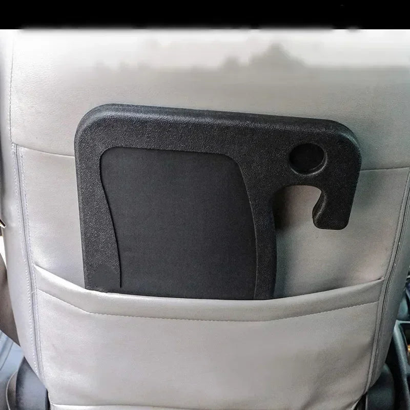 Steering Wheel Tray Table Deluxe - Multifunctional Car Storage Rack With Card Table Functionality - Durable Plastic Construction