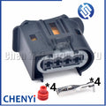4 Pin Automotive waterproof connector Ignition coil throttle Wire harness plug 09448401 9653811580 661640 For PEUGEOT CITROEN
