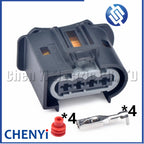4 Pin Automotive waterproof connector Ignition coil throttle Wire harness plug 09448401 9653811580 661640 For PEUGEOT CITROEN