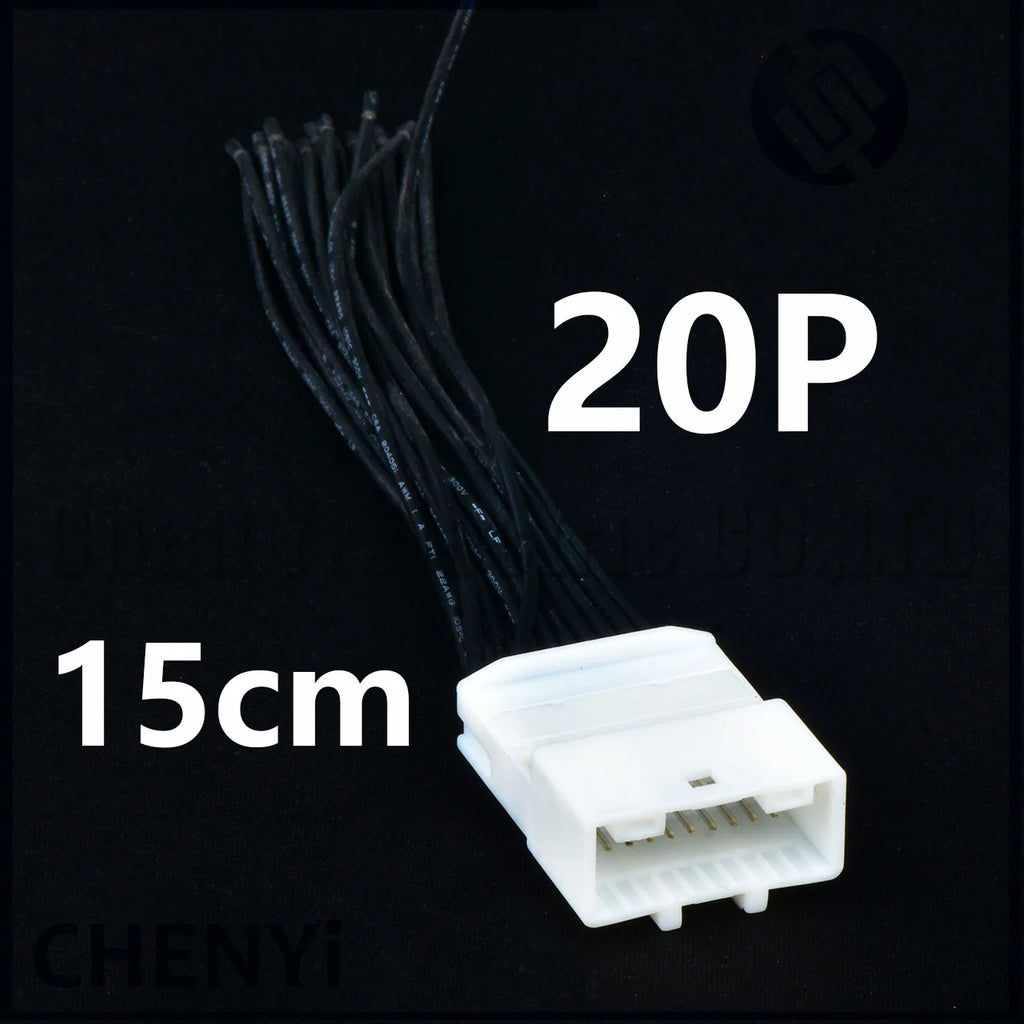20 Pin Auto Car CD Player Wire Connector Audio vehicle central control Cable plug Socket 1473750-1 1473807-1 For Toyota Nissan
