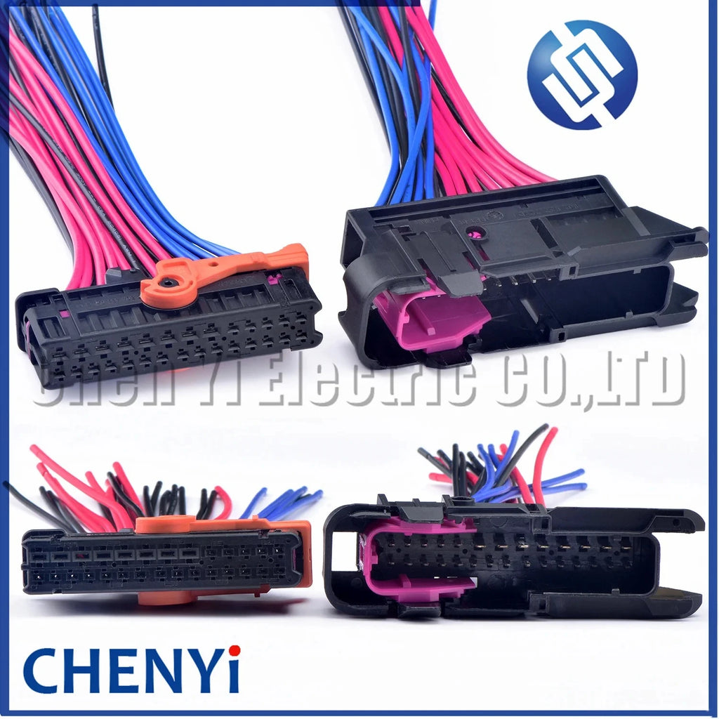 28 Pin Car Door Front Rear Wiring Harness Plug 51277171 1510010 1K0937702C 1K0 937 702C 1K0937722D 1K0 937 722D