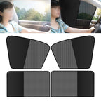 1pc Magnetic Car Side Window Sun Shade Cover Block Visor Mesh Shield UV Block Sun Shade Protection Black Auto Accessories