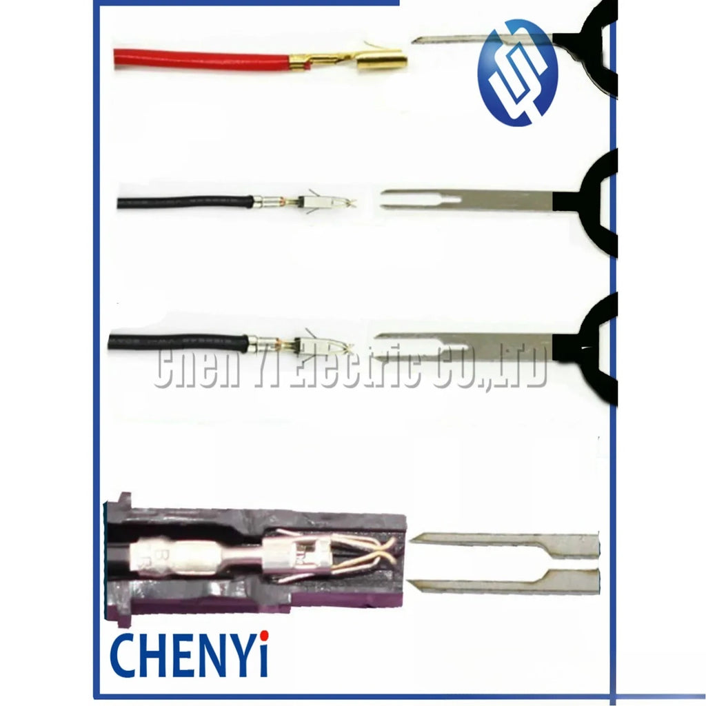 18pcs Car plug terminal removal tool set terminal Pin retractor pick needle harness terminal Needle ejector Needle retractor