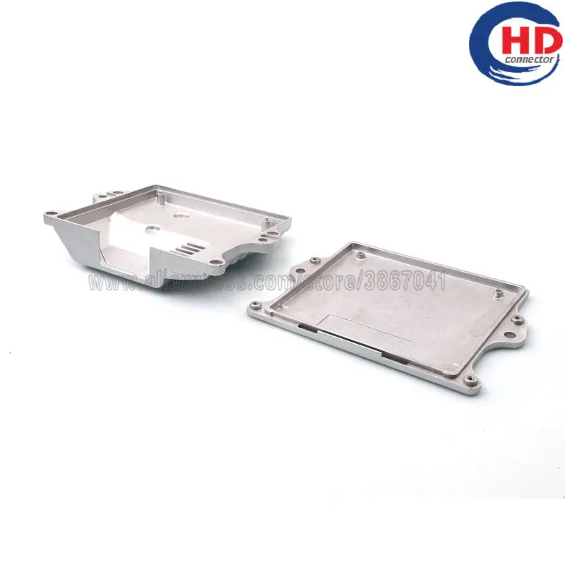 48pin grey male female ECU generator controller modified plug circuit connector with 48p Aluminum box HD-48HBX