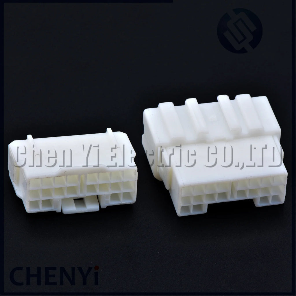 20 Pin male female Car Socket Auto Low Current Cable Adapter Automobile Replacement Connector Plug 6098-7360 6098-7357 With Pin
