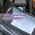 Car Soundproofing Mat Closed Cell Foam Shock Absorption for Thermal Noise Insulation Car Hood 25X18CM Rv Camper Insulation Mat