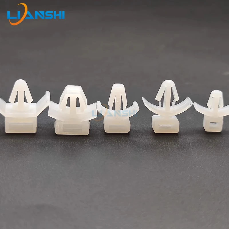 100pcs CCM series pin-type cable tie fixing seats, aircraft head isolation cable tie fasteners for cable organization and