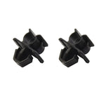 2pcs Car Hood Prop Rod Clip Stay Clamp Holder For Nissan Plastic Black GOOD QUALITY Fastener Retainer