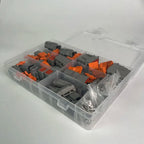 Deutsch DTM Series Sealed Connector Kit (DTM06 & DTM04) 1-10 Boxes - Automotive Waterproof Plug with Terminals & Pins for Truck