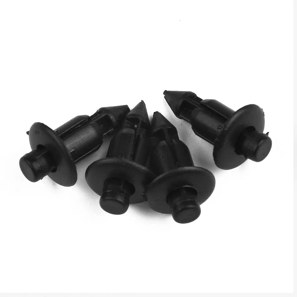 20Pcs 6mm Auto Fastener Clip Mixed Car Body Push Retainer Pin Rivet Plastic Rivet Bike Fairing Trim Clips For Honda For Suzuki