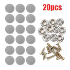 Car Roof Cloth Fixing Buckle Snap Rivets Retainer Car Interior Ceiling Buckles Headliner Auto Roof Metal Buckle Auto Accessories