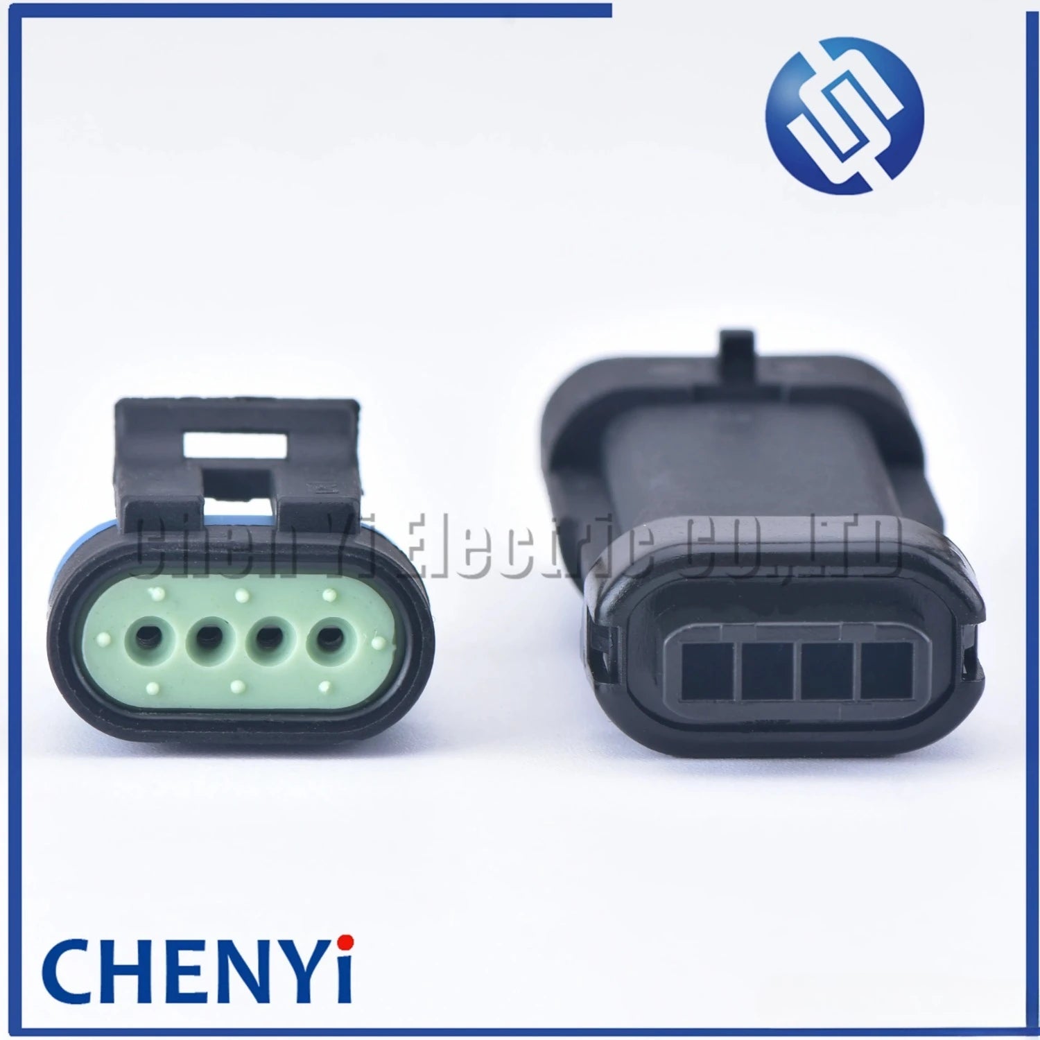 2 set 4 Pin male or female car intake pressure sensor connector plug 1.2L auto Oxygen Sensor O2 connectors 12162190