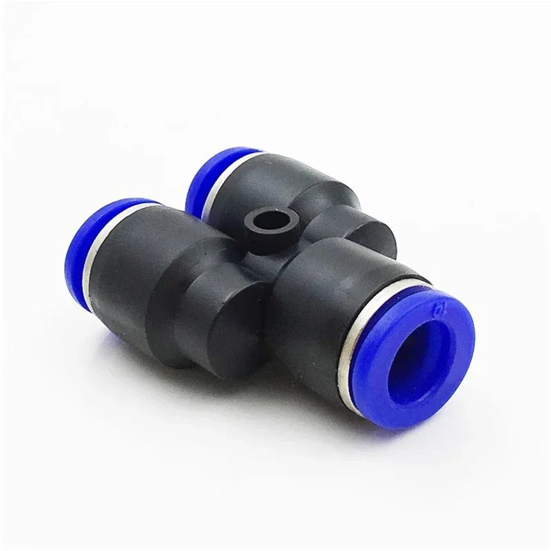 Pneumatic Push-to-Connect Fittings Kit 20/100/500PCS Y W Shaped Air Water Oil Hose Connectors for Nylon Polyurethane Tubing