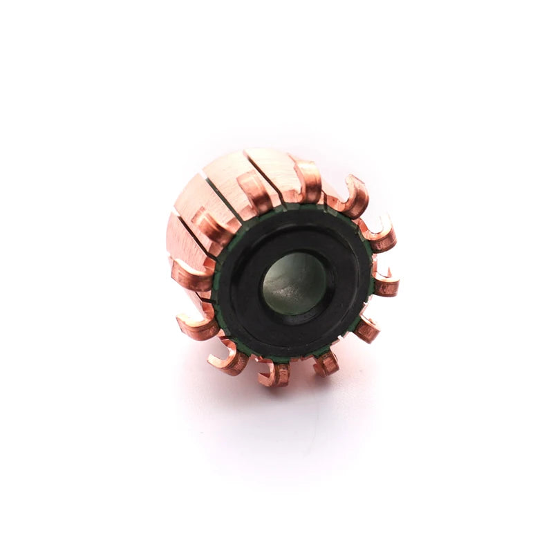 1PC 8*23*19.5mm 12P Teeth Copper Hook Type Electrical Motor Commutator CHY-1518-12