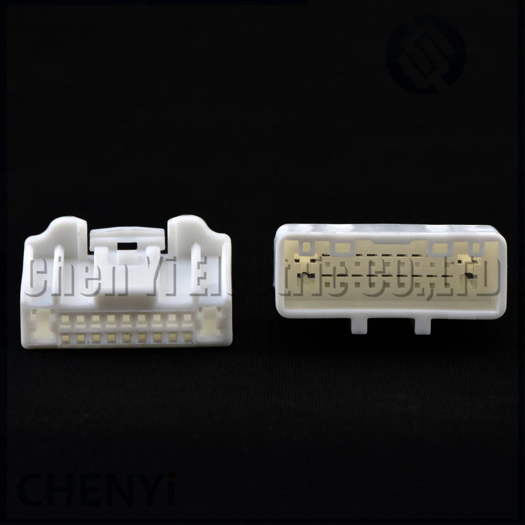 20 Pin Automotive connector CD DVD Player Multimedia audio Navigation DSP Wire harness plug 1674646-1 2040487-1 For Nissan Mazda