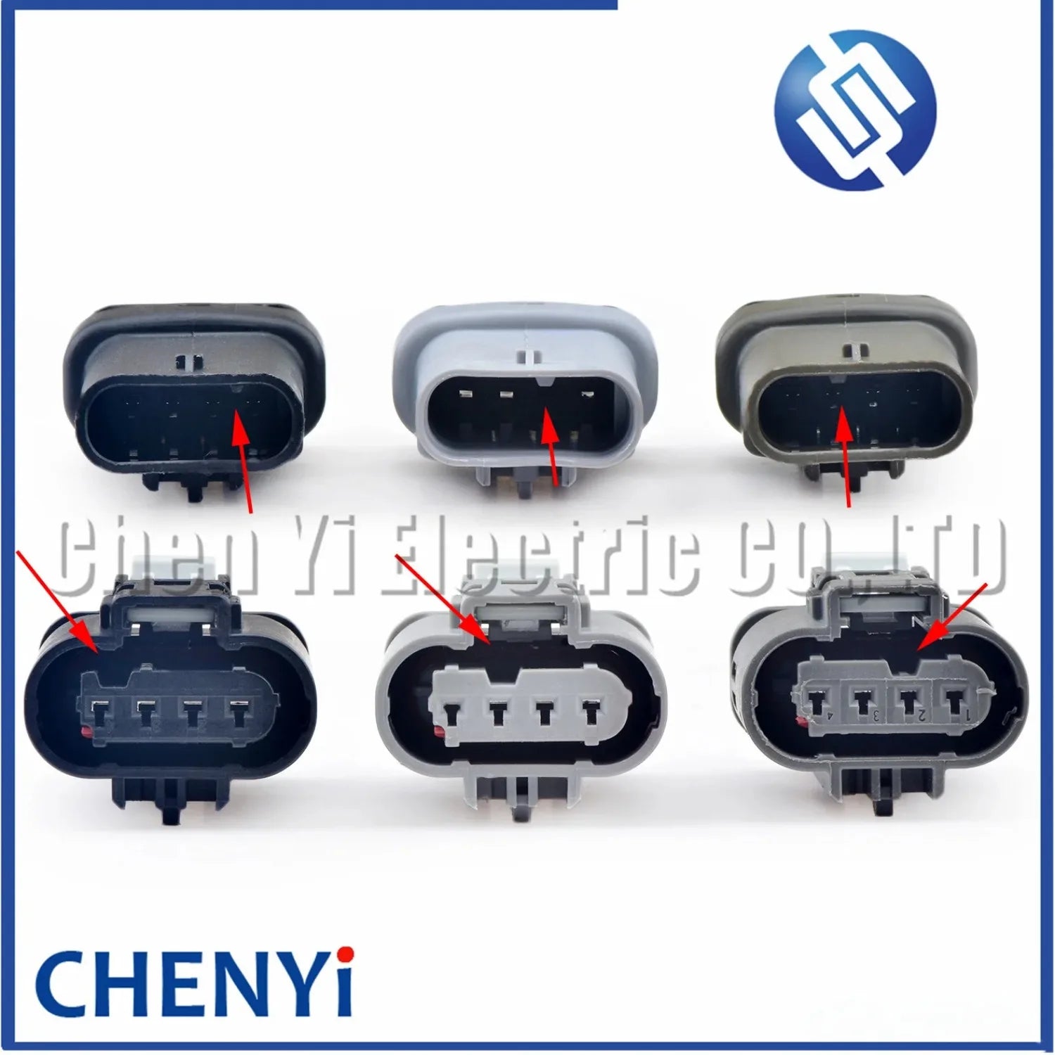 4 Pin Auto waterproof connector Urea pump temperature and pressure sensor plug 10021265 10092981 13576823 10011620 10026005