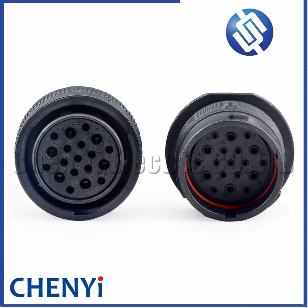 19 Pin automotive waterproof connector For Deutsch Original HDP series Wire harness plug HDP26-24-19SE HDP24-24-19PE With Pins
