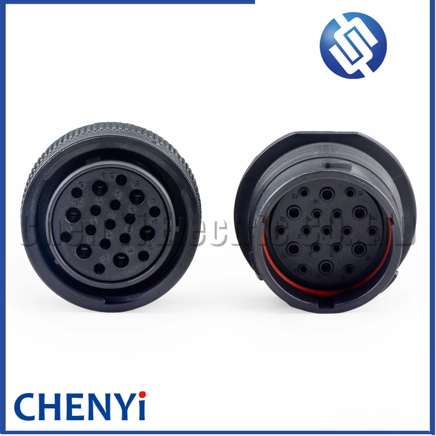 19 Pin automotive waterproof connector For Deutsch Original HDP series Wire harness plug HDP26-24-19SE HDP24-24-19PE With Pins