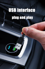1M/3M/5M USB LED Ambient Light For Car LED Panel Dashboard Neon Strip Interior Decorations Atmosphere EL Light Line Tube With