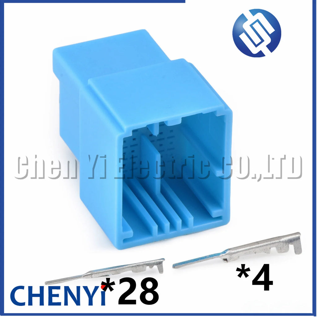 32 Pin female or male Automotive connector Audio plug Car audio wiring harness plug CY003209-0.44/1.2F M For Fiat Strada