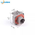 DT06-4S automotive waterproof connector PCB curved pin socket vehicle-mounted circuit board pin terminal connector DT13-4PA