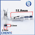 50 Pcs Auto OBD Plug Pin Brass CrimpTerminal Automotive Connector Wire Female Crimping Splice Terminals 776001-1 DJ623-FA1.5A
