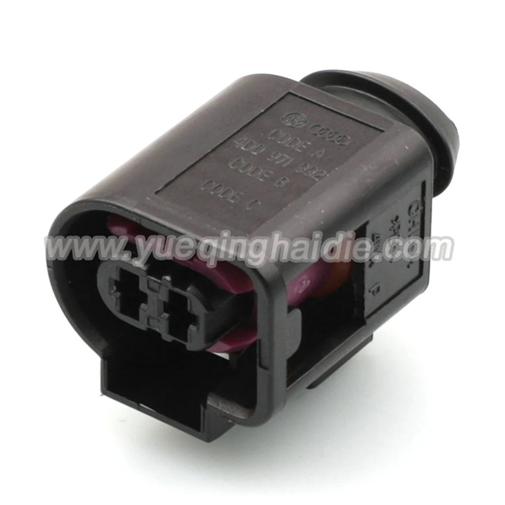 2 Pin Connector Waterproof 3.5mm Male Female Connector Auto Wiring Harness Cable Socket for VW Passat Golf 4D0971992 805-198-541