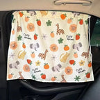 Baby Car Suction Cup Curtain Window Sunshade Cover Cute Universal Side Window Sunshade UV Protection for Kid Baby Children Amagi