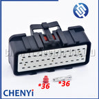 36 Pin ECU connector Genie 39520 39521 39673 39520GT 39521GT 39673GT Plug 344108-1 344111-1 344112-1 175104 with Pins